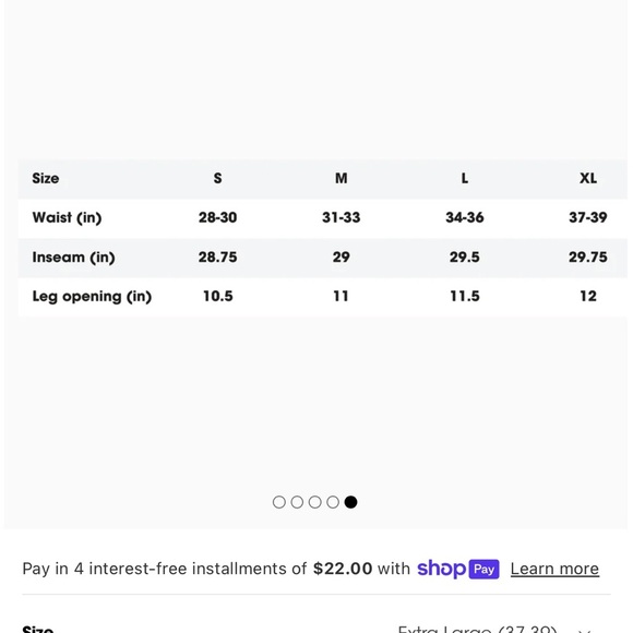 Nice Laundry Men’s Black Lounge Pant XL EUC - Picture 8 of 8